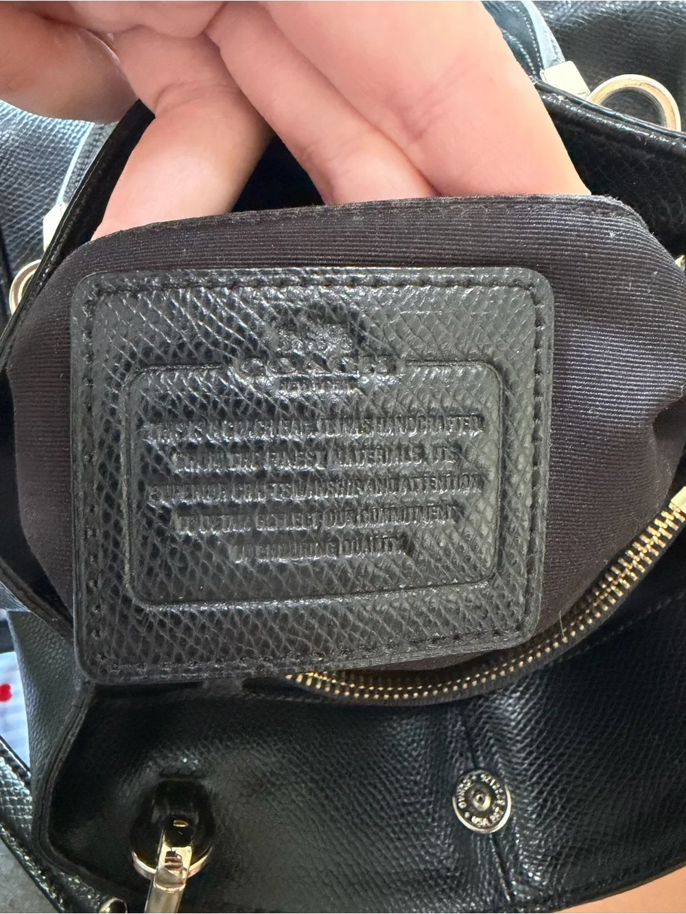 COACH Minetta Leather Crossbody Handbag F57847